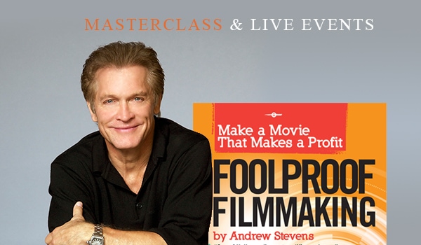 masterclass slide - Andrew Stevens FoolProof Filmmaking for Actors